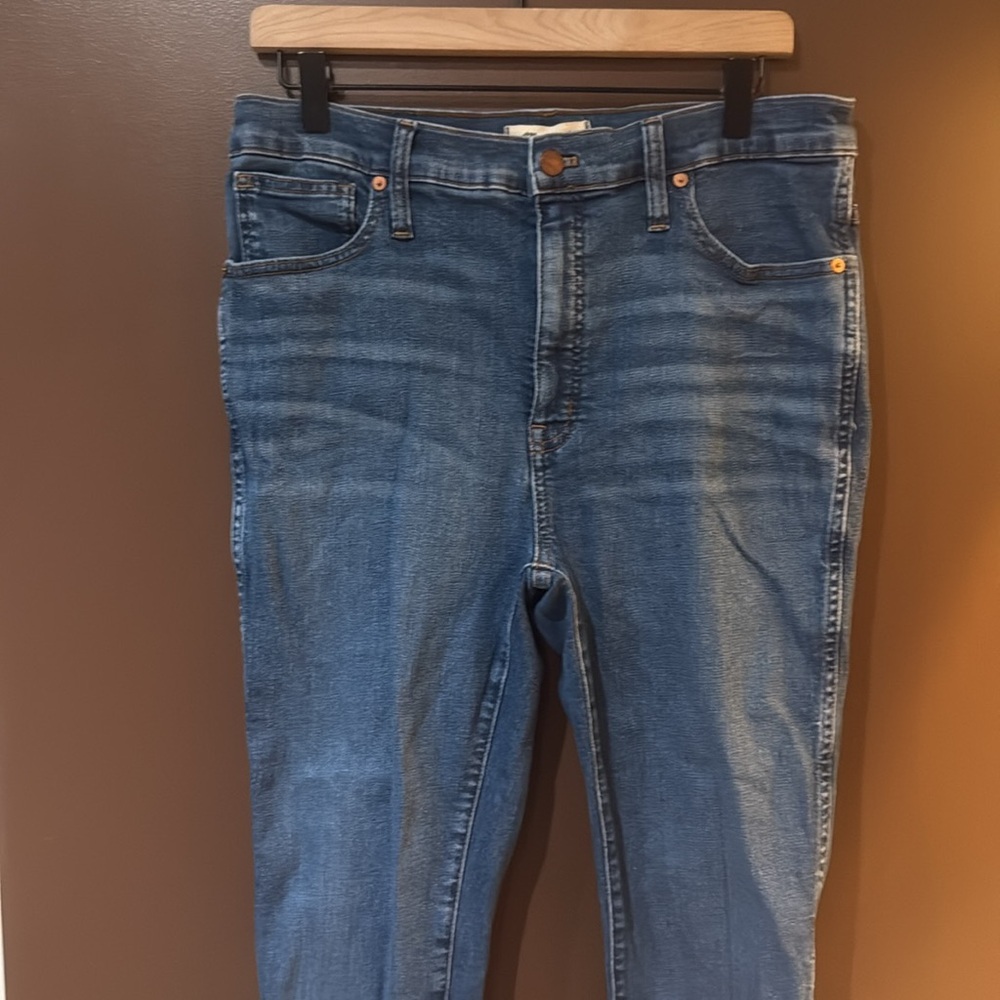 Madewell 10” High-Rise Skinny Denim Jeans - Picture 2 of 6